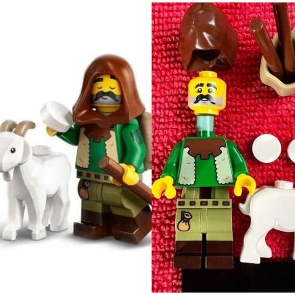 LEGO 71045 Series 25 CMF VAMPIRE KNIGHT Bat Lord & Goatherd NEVER ASSEMBLED! - Picture 6 of 8